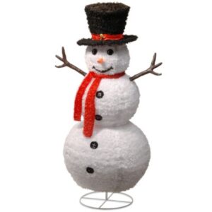 muñeco de nieve decoración de navidad