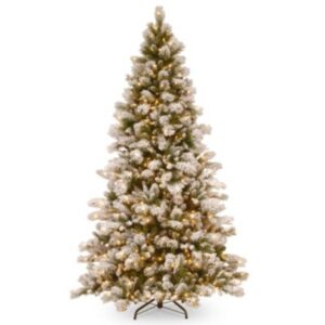 arbol de navidad con decoraciones doradas y blancas