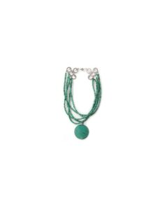 Elegante collar de coral