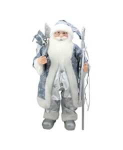 papa noel color blanco decoración