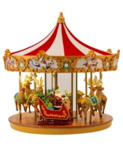 carrusel de navidad decoración