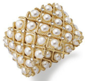 Pulsera de oro amarillo K18 con perla