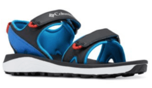 Sandalia deportivas Columbia color negro y azul