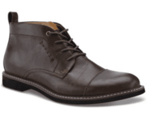zapato elegante cafe