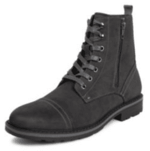 bota elegante color negro